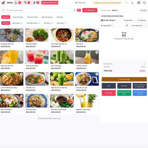 Quản lý đặt bàn hiệu quả